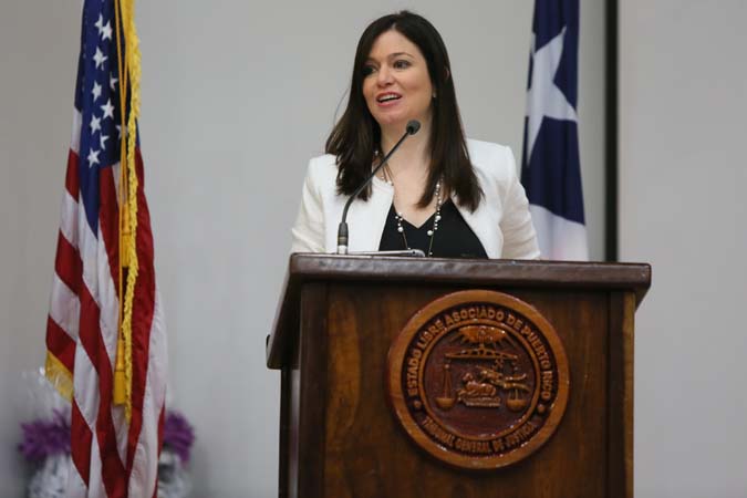 La Jueza Presidenta, Hon. Maite D. Oronoz Rodríguez, ofreció el mensaje de apertura del 2do Congreso de Jueces y Juezas de Familia y Asuntos de Menores: Acción judicial contra la trata humana. La Jueza Presidenta, Hon. Maite D. Oronoz Rodríguez, ofreció el mensaje de apertura del 2do Congreso de Jueces y Juezas de Familia y Asuntos de Menores: Acción judicial contra la trata humana.