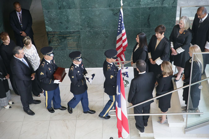 El Tribunal Supremo de Puerto Rico rindió homenaje a la memoria del ex Juez Presidente José A. Andréu García. El Tribunal Supremo de Puerto Rico rindió homenaje a la memoria del ex Juez Presidente José A. Andréu García.